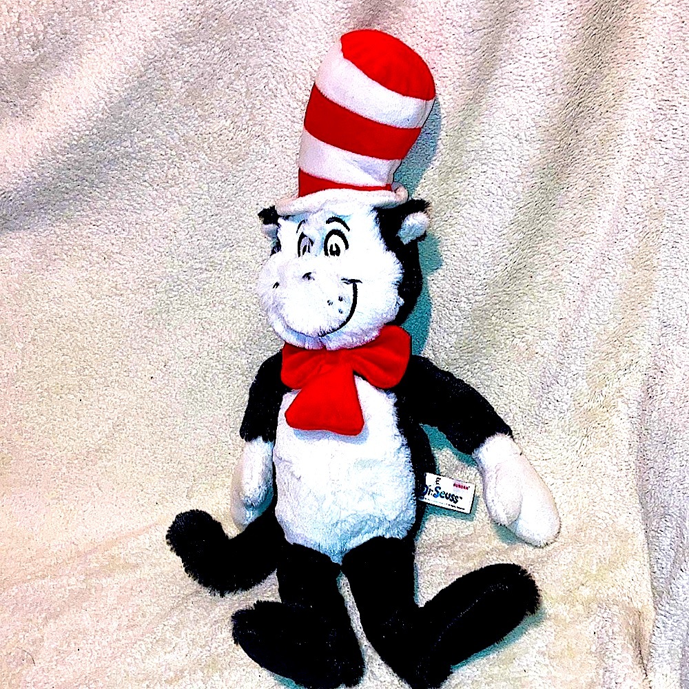 Dr. Seuss Cat in the Hat soft plush 17” 2021 Aurora World